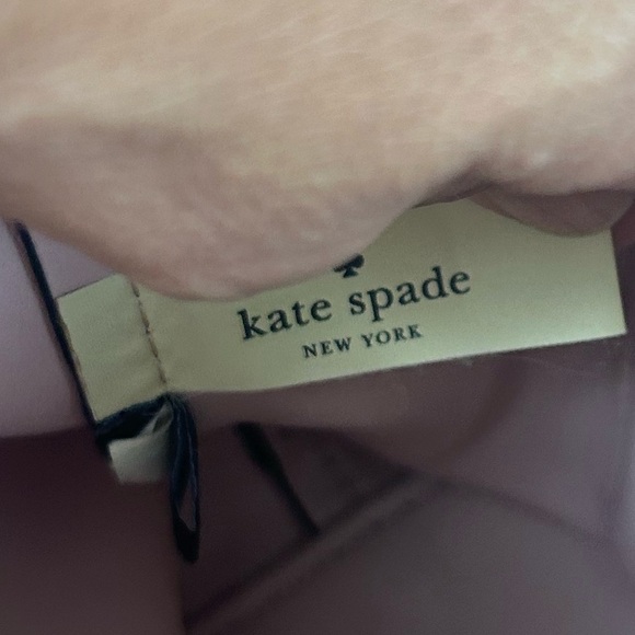 Kate Spade Hayes Street Taba Black Pebble Leather Tassel Backpack Medium Preppy main image 4